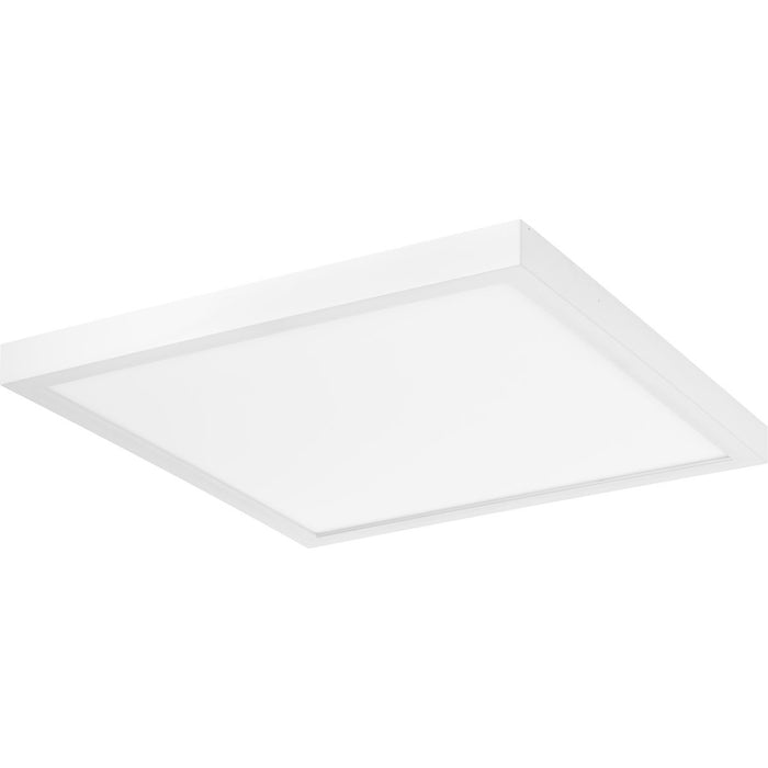 Progress Lighting Everlume Collection White 14 Inch Edgelit Square 3000K (P810021-030-30)