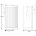 Progress Lighting Felton Collection Black One-Light Large Wall Lantern (P560131-031)