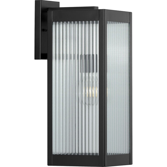 Progress Lighting Felton Collection Black One-Light Large Wall Lantern (P560131-031)