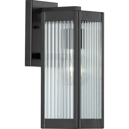 Progress Lighting Felton Collection Black One-Light Small Wall Lantern (P560129-031)