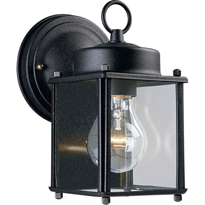 Progress Lighting Flat Glass Lantern One-Light Wall Lantern (P5607-31)