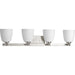 Progress Lighting Fleet Collection Four-Light Bath And Vanity (P2168-09)
