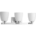 Progress Lighting Fleet Collection Three-Light Bath And Vanity (P2167-15)