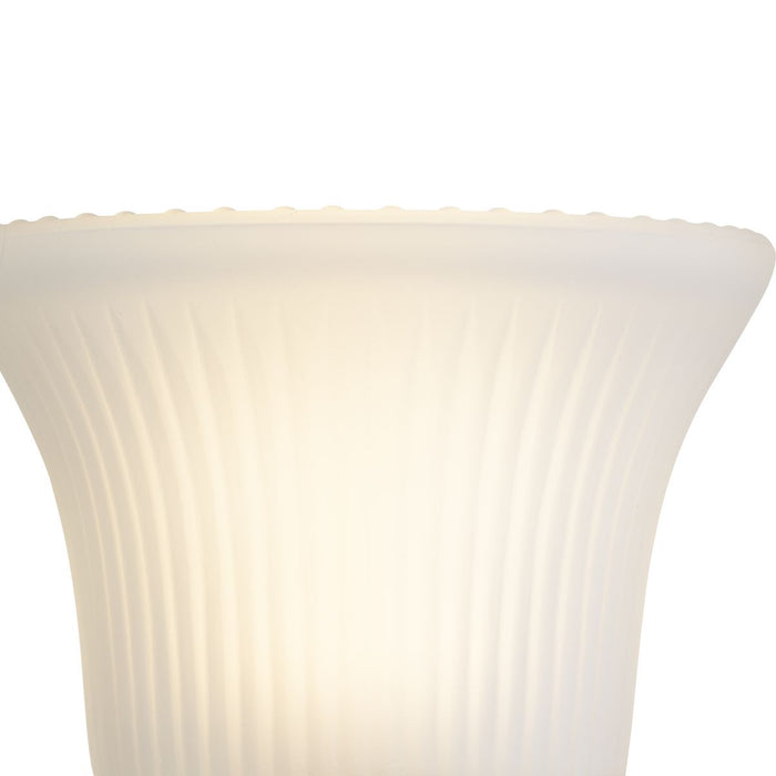 Progress Lighting Fluted Glass Collection One-Light Bath And Vanity (P3287-15ET)