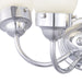 Progress Lighting Fluted Glass Collection Three-Light Bath And Vanity (P3289-15ET)