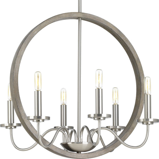 Progress Lighting Fontayne Collection Six-Light Chandelier (P400081-009)