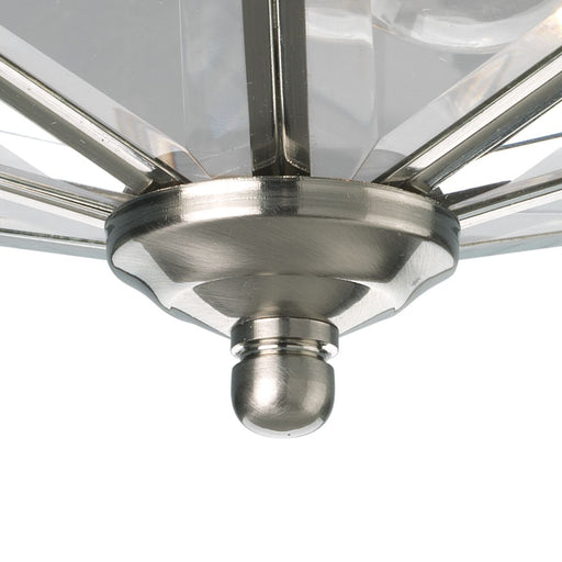 Progress Lighting Four-Light Beveled Glass 11-1/8 Inch Close-To-Ceiling (P5789-09)