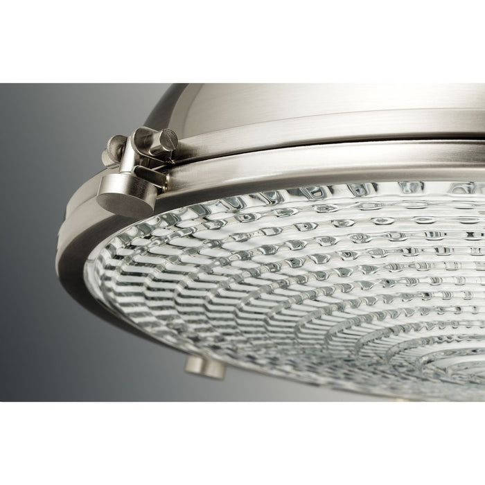 Progress Lighting Fresnel Lens Collection 12 Inch One-Light LED Pendant 3000K (P5188-0930K9)