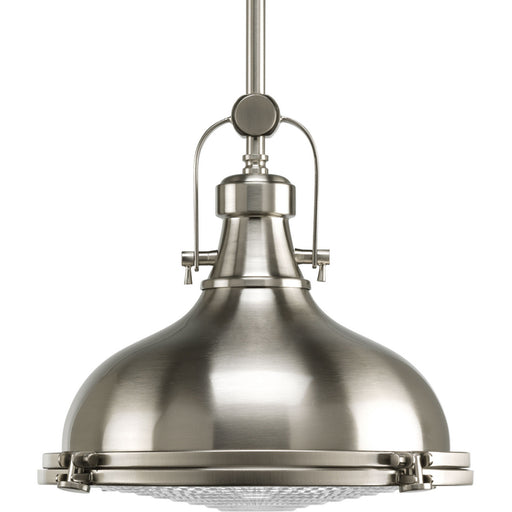 Progress Lighting Fresnel Lens Collection 12 Inch One-Light LED Pendant 3000K (P5188-0930K9)