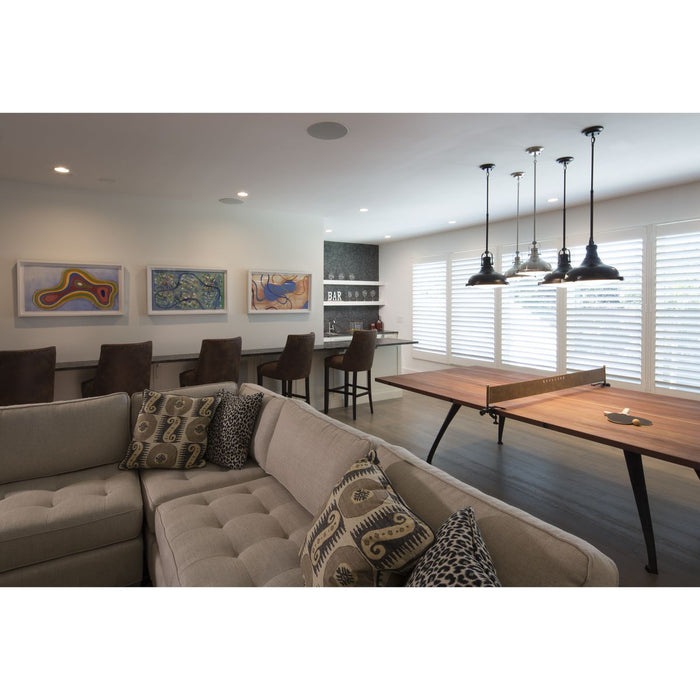 Progress Lighting Fresnel Lens Collection 16 Inch One-Light Pendant (P5197-09)