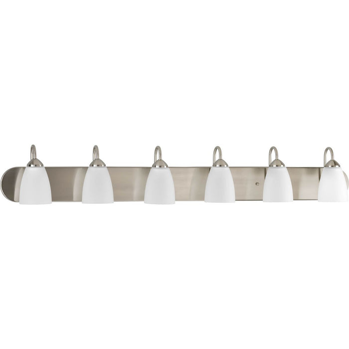 Progress Lighting Gather Collection Six-Light Bath And Vanity (P2714-09)