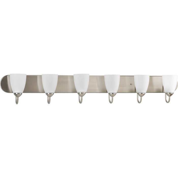 Progress Lighting Gather Collection Six-Light Bath And Vanity (P2714-09)