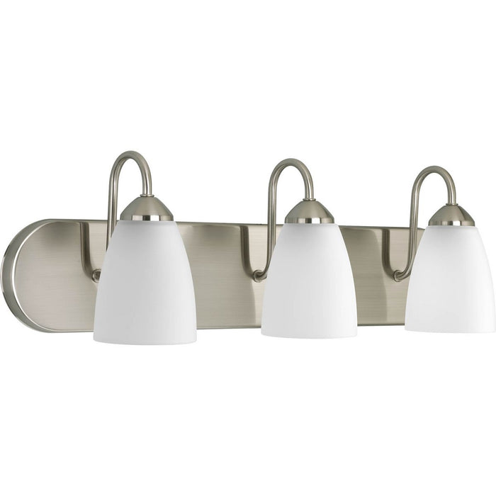 Progress Lighting Gather Collection Three-Light Bath And Vanity (P2708-09)