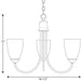 Progress Lighting Gather Collection Three-Light Chandelier (P4440-09)