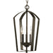 Progress Lighting Gather Collection Three-Light Foyer Pendant (P3928-20)