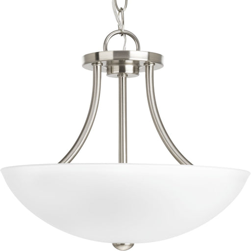 Progress Lighting Gather Collection Two-Light 12-7/8 Inch Semi-Flush Convertible (P3748-09)