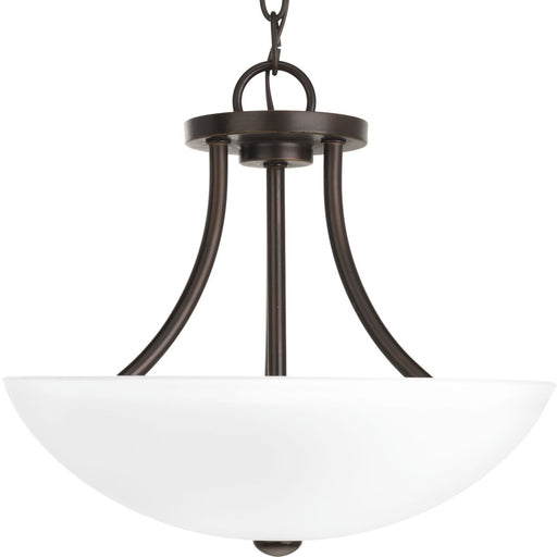 Progress Lighting Gather Collection Two-Light 12-7/8 Inch Semi-Flush Convertible (P3748-20)