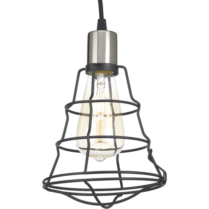 Progress Lighting Gauge Collection One-Light Mini-Pendant (P500021-143)