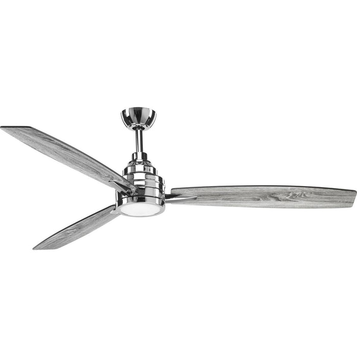 Progress Lighting Gaze Collection 60 Inch LED Three-Blade Ceiling Fan 3000K (P2554-1530K)