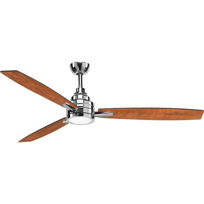 Progress Lighting Gaze Collection 60 Inch LED Three-Blade Ceiling Fan 3000K (P2554-1530K)