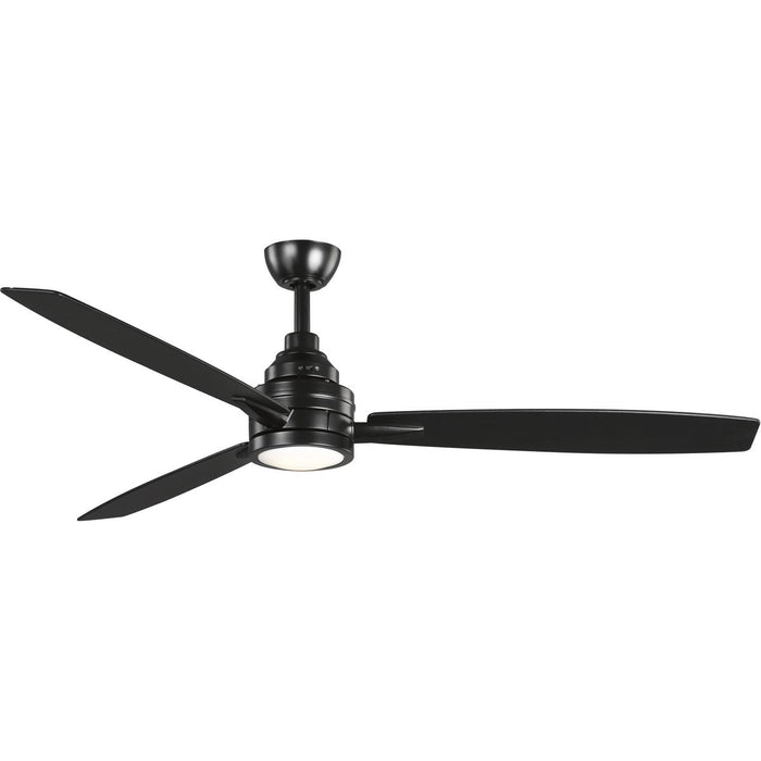 Progress Lighting Gaze Collection 60 Inch LED Three-Blade Ceiling Fan 3000K (P2554-3130K)