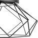 Progress Lighting Geodesic LED Collection 30W LED Flush Mount Matte Black (P350229-31M-30)