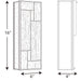 Progress Lighting Geometric Collection Two-Light Medium Wall Lantern (P560048-129)