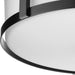 Progress Lighting Gilliam Collection 15W Two-Light Flush Mount Matte Black (P350254-31M)