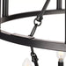 Progress Lighting Gilliam Collection 60W 15-Light Chandelier Matte Black (P400315-31M)