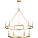 Progress Lighting Gilliam Collection 60W 15-Light Chandelier Vintage Brass (P400315-163)