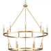 Progress Lighting Gilliam Collection 60W 15-Light Chandelier Vintage Brass (P400315-163)