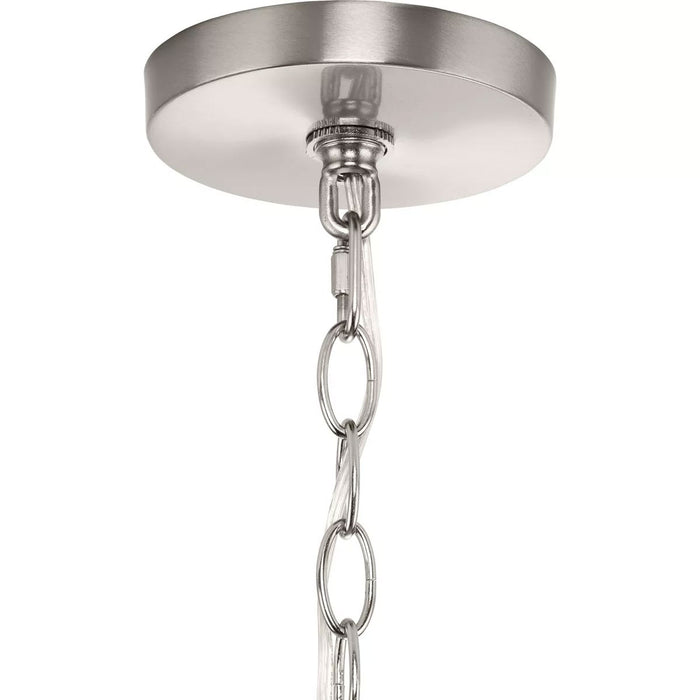 Progress Lighting Gilliam Collection 60W Four-Light Foyer Brushed Nickel (P500391-009)