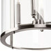 Progress Lighting Gilliam Collection 60W Four-Light Foyer Brushed Nickel (P500391-009)