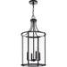 Progress Lighting Gilliam Collection 60W Four-Light Foyer Matte Black (P500391-31M)