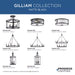 Progress Lighting Gilliam Collection 60W Four-Light Foyer Matte Black (P500391-31M)