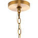 Progress Lighting Gilliam Collection 60W Four-Light Foyer Vintage Brass (P500391-163)