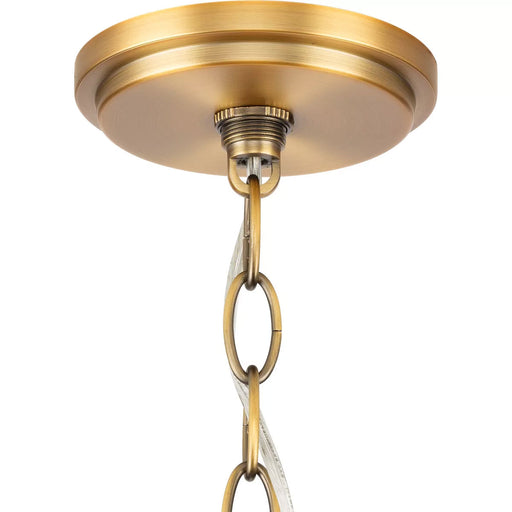 Progress Lighting Gilliam Collection 60W Nine-Light Chandelier Vintage Brass (P400314-163)