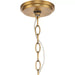 Progress Lighting Gilliam Collection 60W Six-Light Chandelier Vintage Brass (P400313-163)