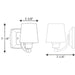 Progress Lighting Glance Collection One-Light Bath And Vanity (P300016-015)