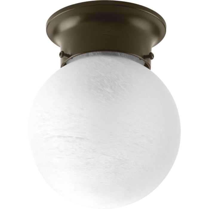 Progress Lighting Glass Globes Collection 6 Inch One-Light Close-To-Ceiling (P3401-20)