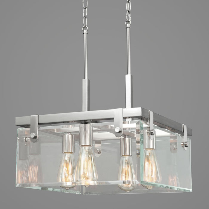 Progress Lighting Glayse Collection 16-3/4 Inch Semi-Flush/Convertible (P350090-009)