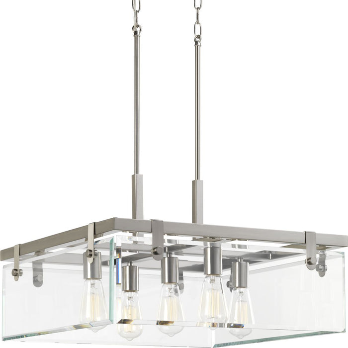 Progress Lighting Glayse Collection Five-Light Pendant (P500074-009)