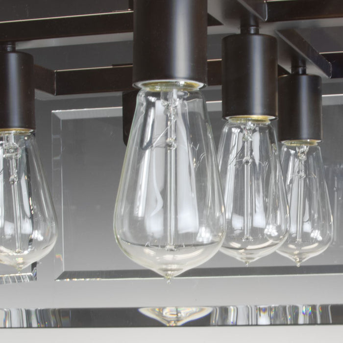 Progress Lighting Glayse Collection Five-Light Pendant (P500074-020)