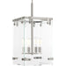 Progress Lighting Glayse Collection Four-Light Pendant (P500095-009)