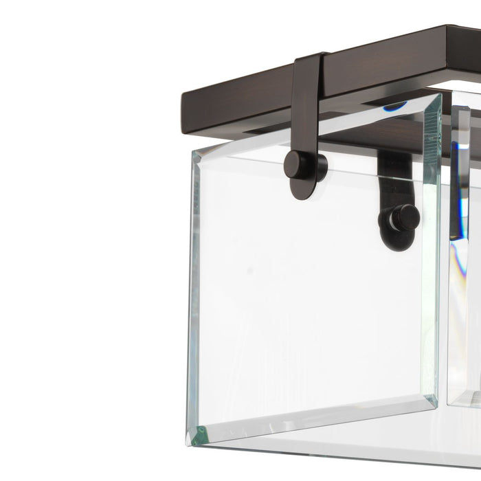 Progress Lighting Glayse Five-Light Linear Chandelier (P400116-020)