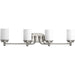 Progress Lighting Glide Collection Four-Light Bath And Vanity (P300015-009)