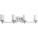 Progress Lighting Glide Collection Four-Light Bath And Vanity (P300015-015)