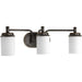 Progress Lighting Glide Collection Three-Light Bath And Vanity (P300014-139)