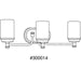 Progress Lighting Glide Collection Three-Light Bath And Vanity (P300014-139)