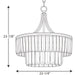 Progress Lighting Glimmer Collection Five-Light Pendant (P5321-134)